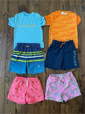 Magic Kids Swim Set - Light Blue, Orange, Navy, Teal, Pink
